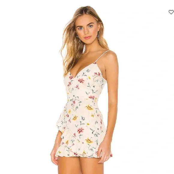 Superdown Gianni Ruffle Mini Dress - Picture 1 of 6